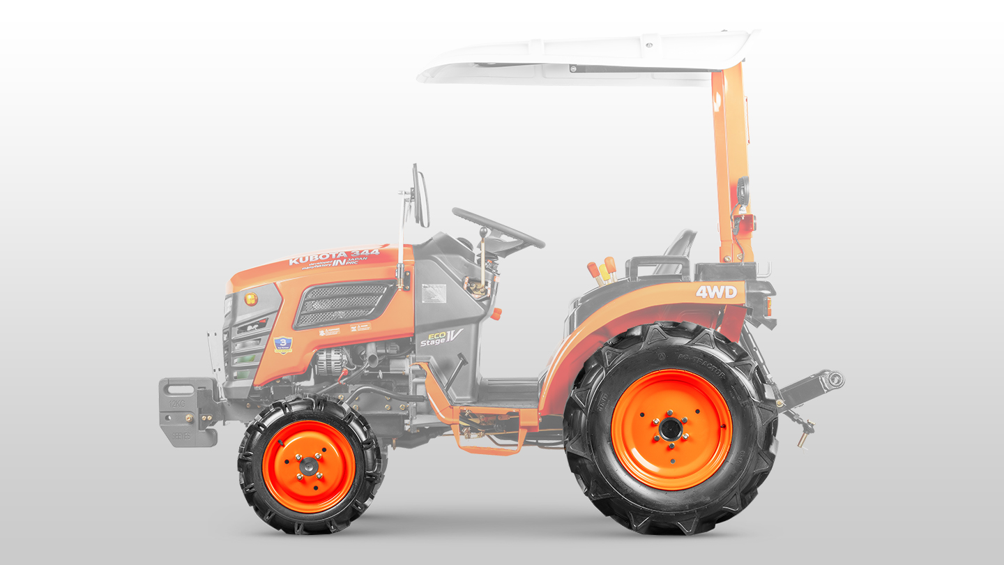 Трактор Кентавр Т-344 MASTER 9+3 (Perkins) STD agri 5,00-12 / 8,00-16 (с ПСМ) 0
