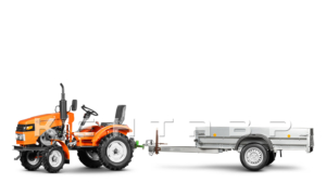 Прицеп Flagman | Флагман ПТТ — 0,5-0,7 с ПТС к мини-трактору (универсальный)