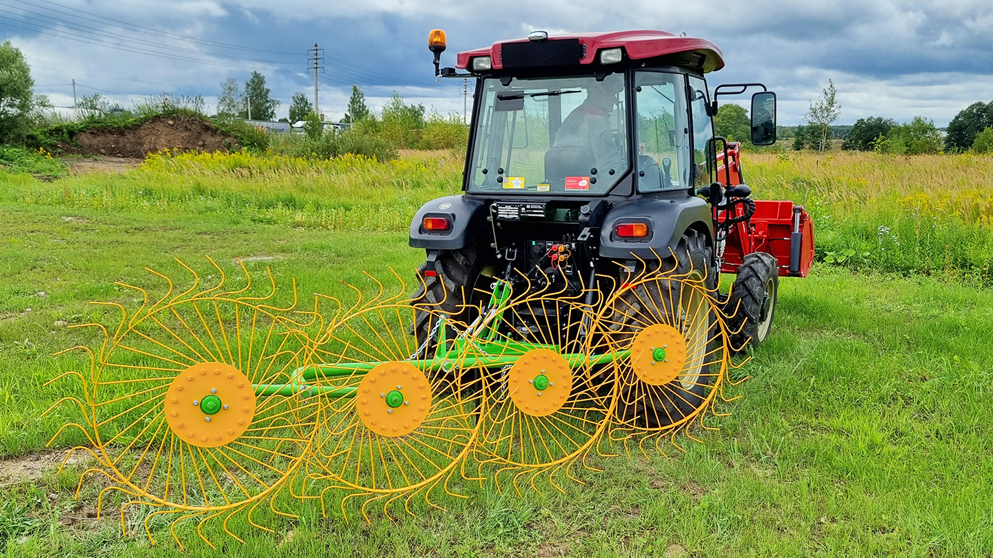 Грабли-сеноворошилки Flagman | Флагман RR-04 0