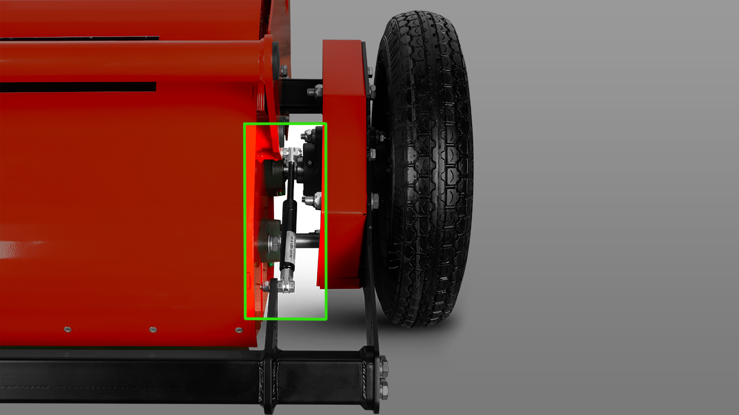 Мусороподборщик TOSS STC — 1000 1