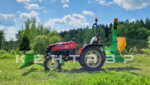 Измельчитель веток коммунальный Flagman | Флагман BX 42S + (кардан 120см/6х6/усиленный/со шпонкой)