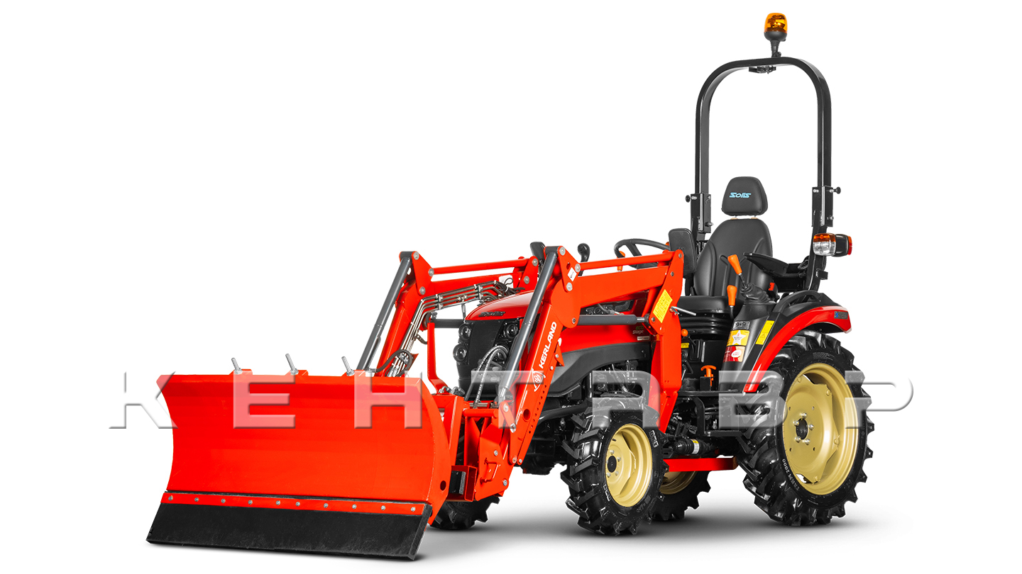 Отвал Flagman | Флагман 02 FP к фронтальному погрузчику с пружинными амор. и гидроповоротом (1,2 м)