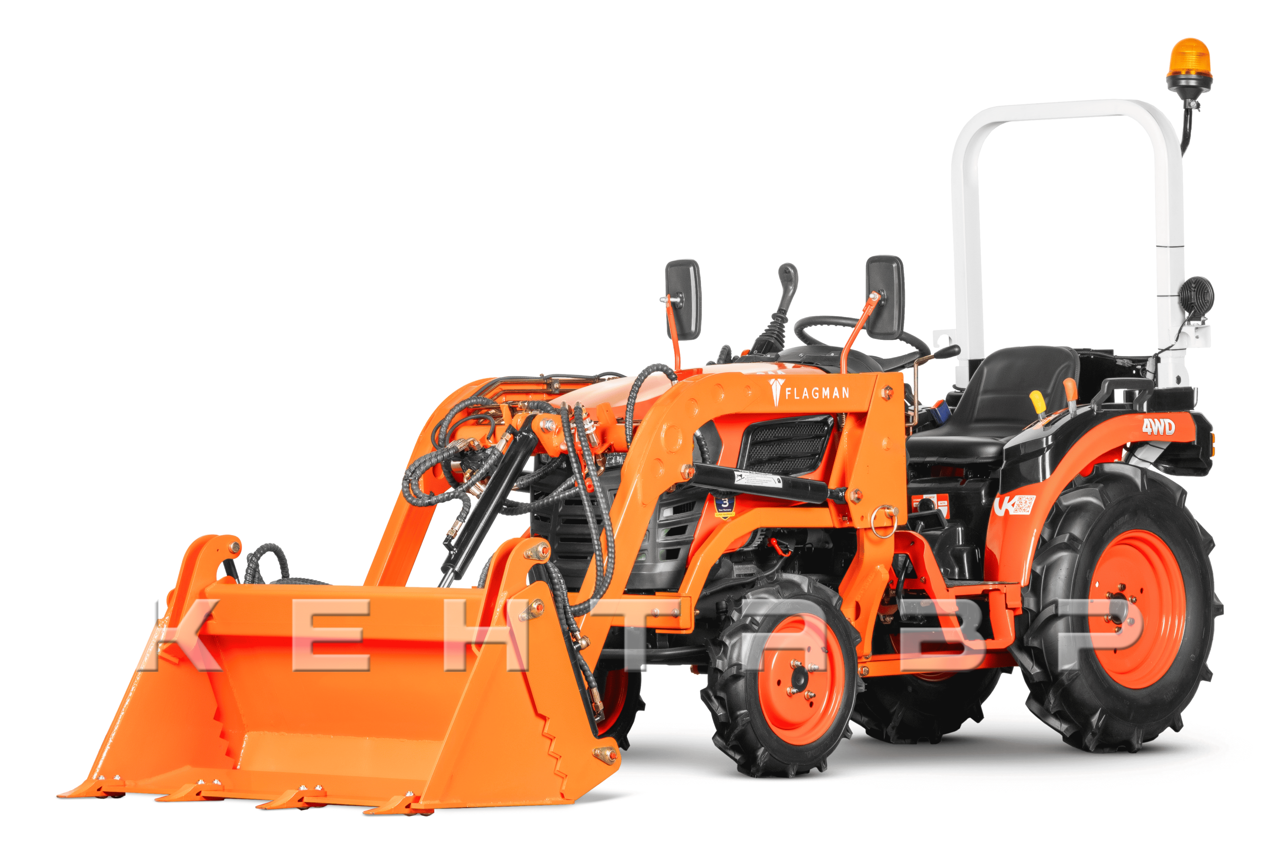 Фронтальный погрузчик Flagman | Флагман PRO Кентавр MASTER Т-5K/344-400 (челюстной c джойстиком)