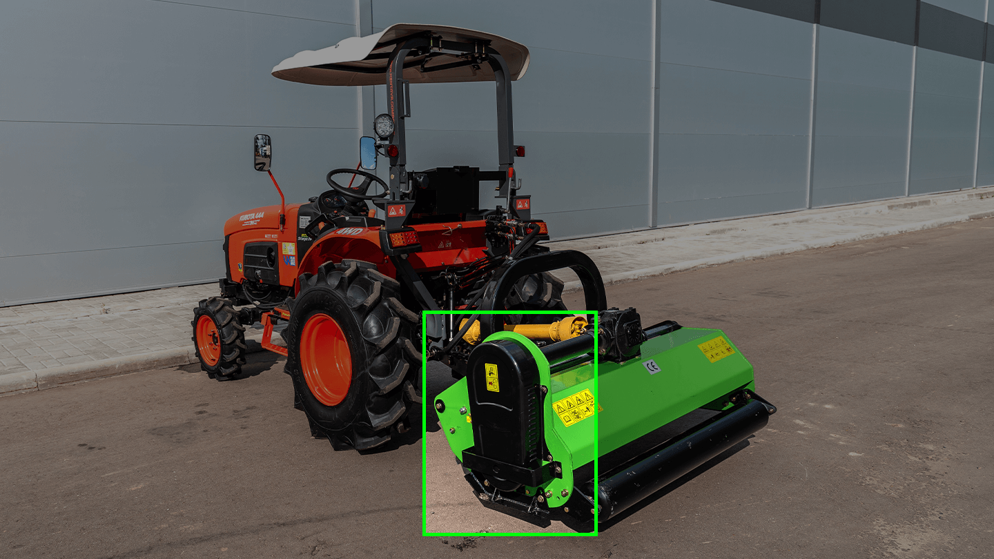 Косилка-измельчитель молотковая с гидравлическим смещением (Мульчер) Flagman | Флагман MG (1,2 м) 0