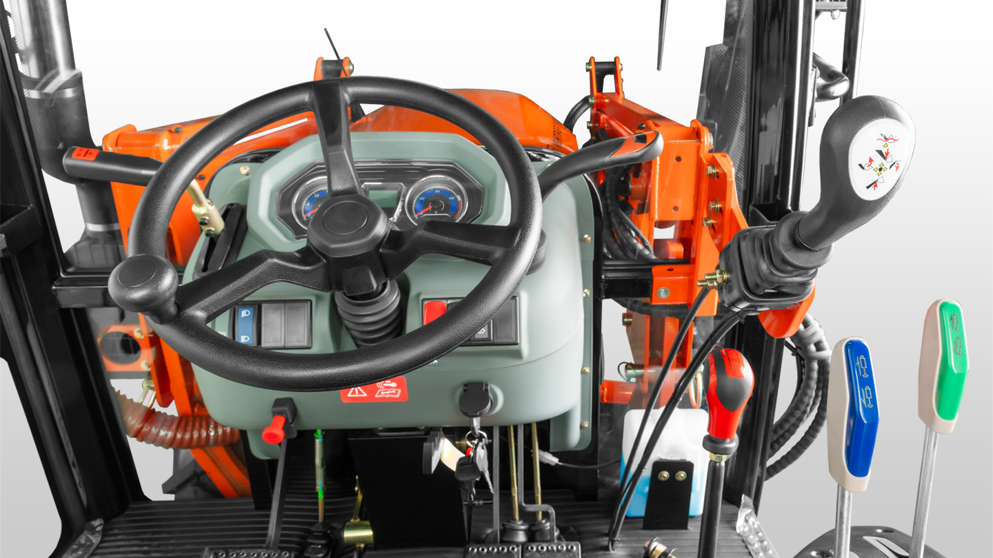 Фронтальный погрузчик Flagman | Флагман LONG Кентавр PRO Т-654 G2-500 (челюстной c джойстиком) 0