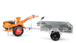 Прицеп Flagman | Флагман ПТМ — 0,5 к мотоблоку/мини-трактору